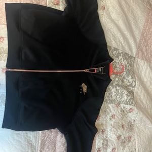 Nike air zip up with rose gold print and zipper